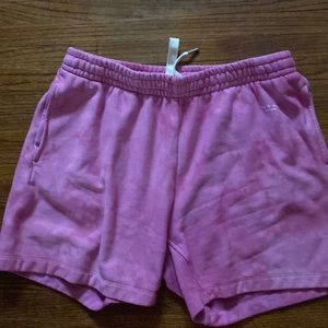 Rag and bone comfy sweat shorts pink large